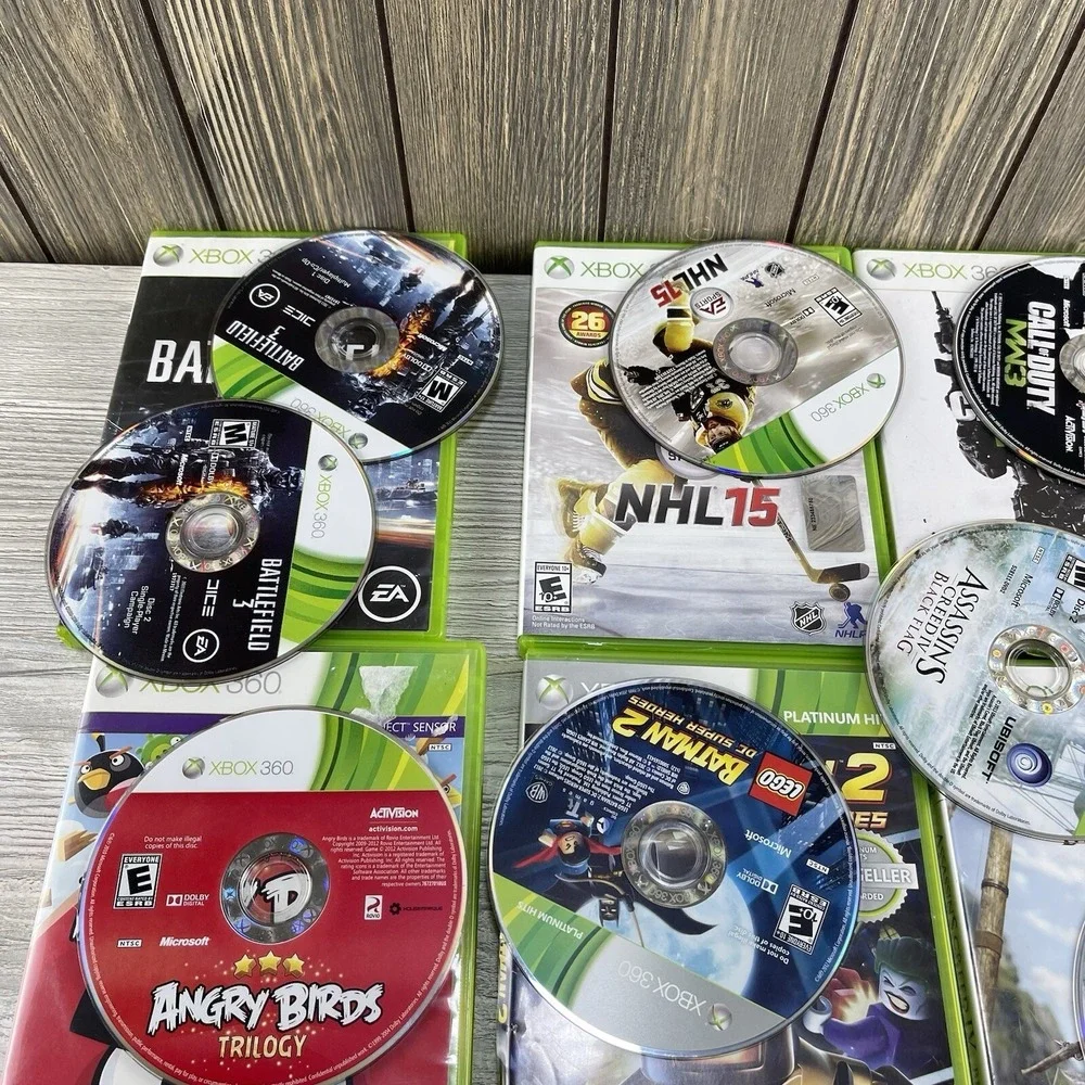XBOX 360 Games Lot of 7  Action & Sports TESTED & WORKS